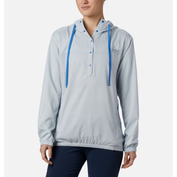 Columbia Hoodie Dames, PFG Tamiami Grijs Blauw, 32QUKEBYN